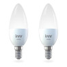 Lampadina led innr lighting e14 470lm zigbee 3.0 2pz classe a+ bianco