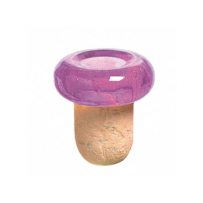 Tappo sughero ghiera eliplast plastica [65/3]