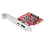 Scheda pci startech.com 2-porte usb 3.1 [pexusb311ac3]