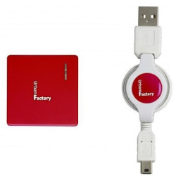 Hub usb startech.com 4-porte rosso [mhu04uf]