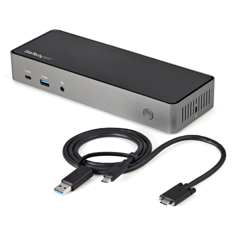 Docking station startech.com usb-c e usb-a displayport hdmi