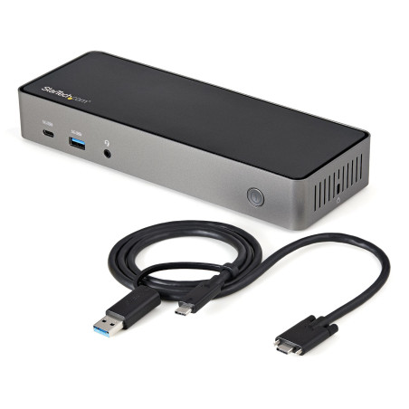 Docking station startech.com usb-c e usb-a displayport hdmi