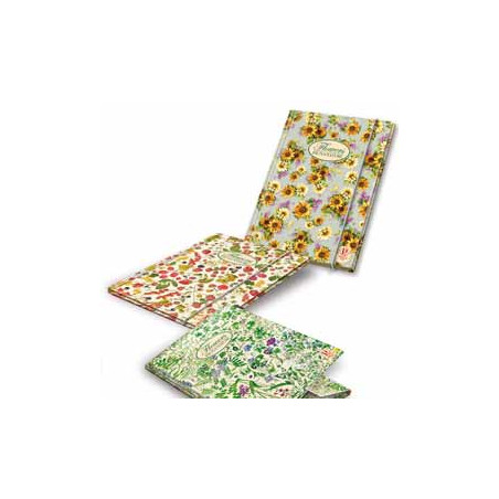 Cartella 3 lembi c/elastico pigna nature flowers [00547973l]