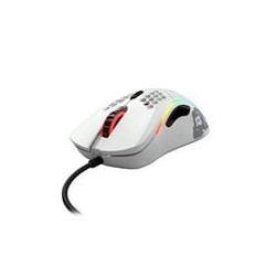 Mouse glorious pc gaming race model d usb tipo-a ottico [gd-gwhite]