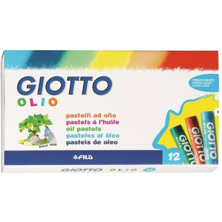 Astuccio 12 pastelli giotto olio [293000]