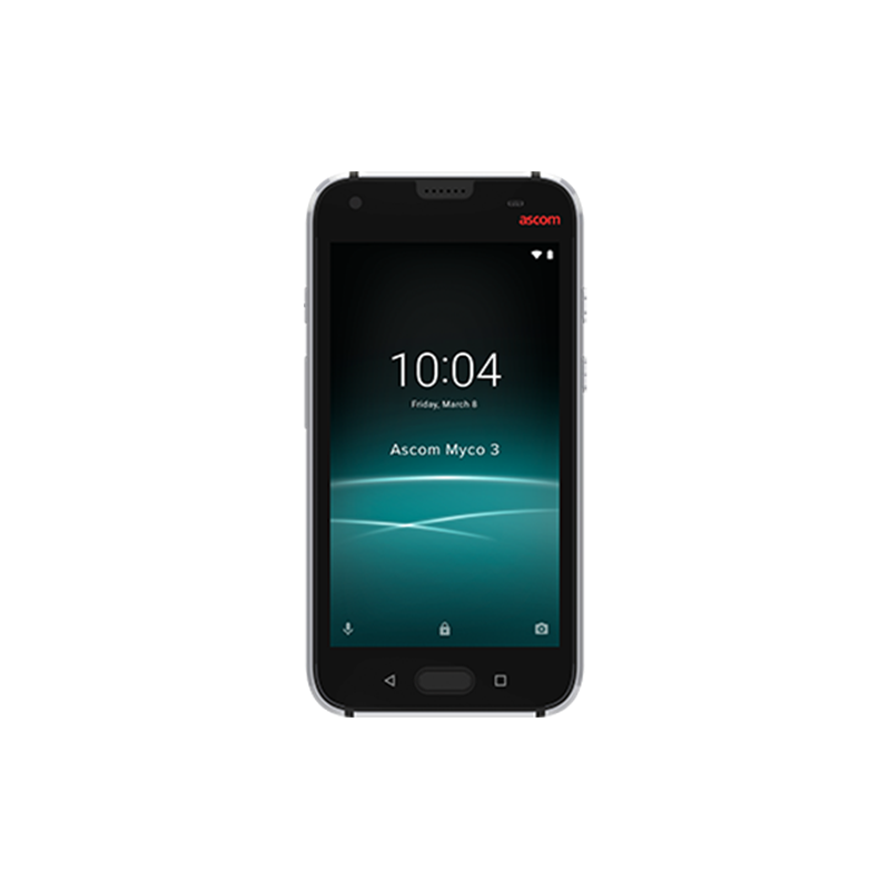 Touch screen portatile ascom myco 3 ip-dect con wifi android