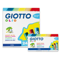Astuccio 24 pastelli giotto olio [293100]