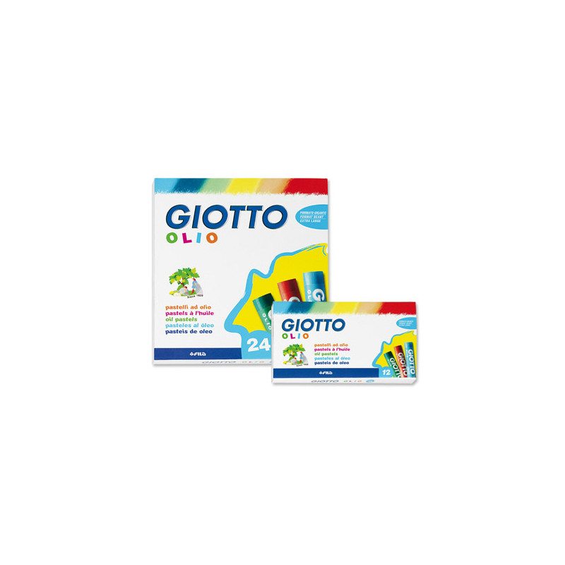 Astuccio 24 pastelli giotto olio [293100]
