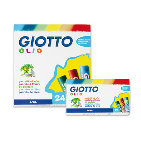 Astuccio 24 pastelli giotto olio [293100]