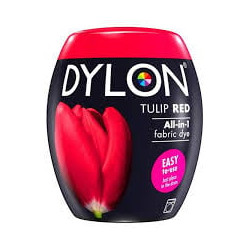 Tintura per tessuti dylon per tessuto tulipano 350g rosso [01436]