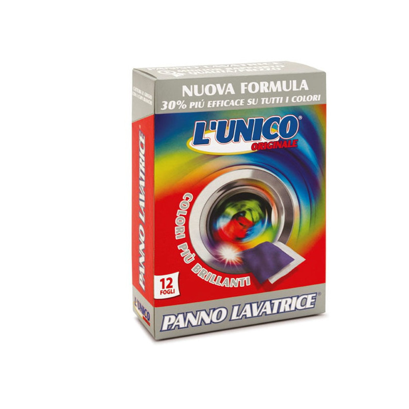 Panno lavatrice lunico 12 fogli [cas20147]