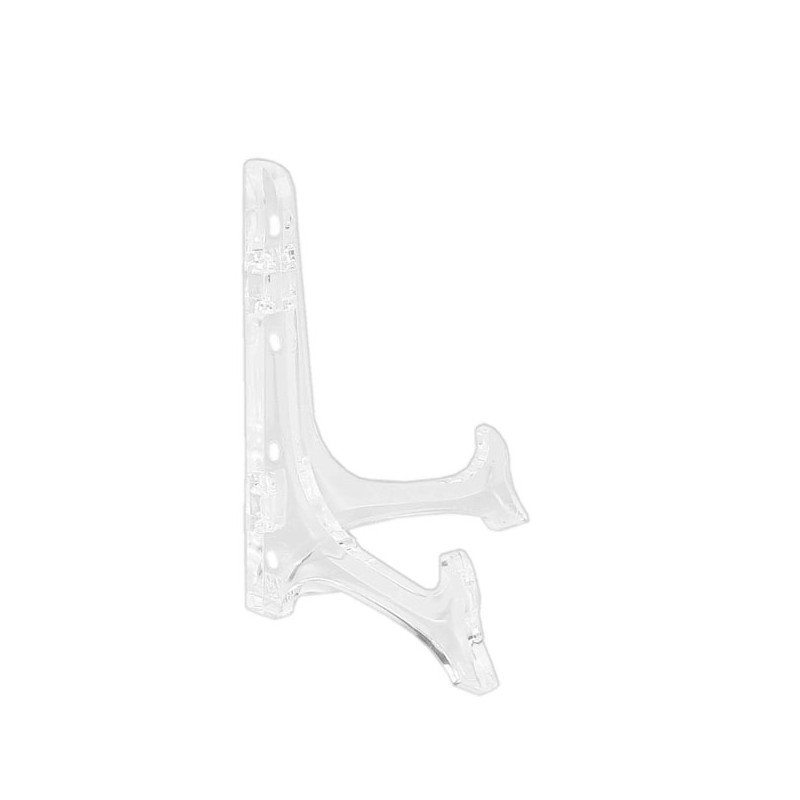 Porta piatti da tavolo diemme in plastica trasparente 12cm 2pz [320k]