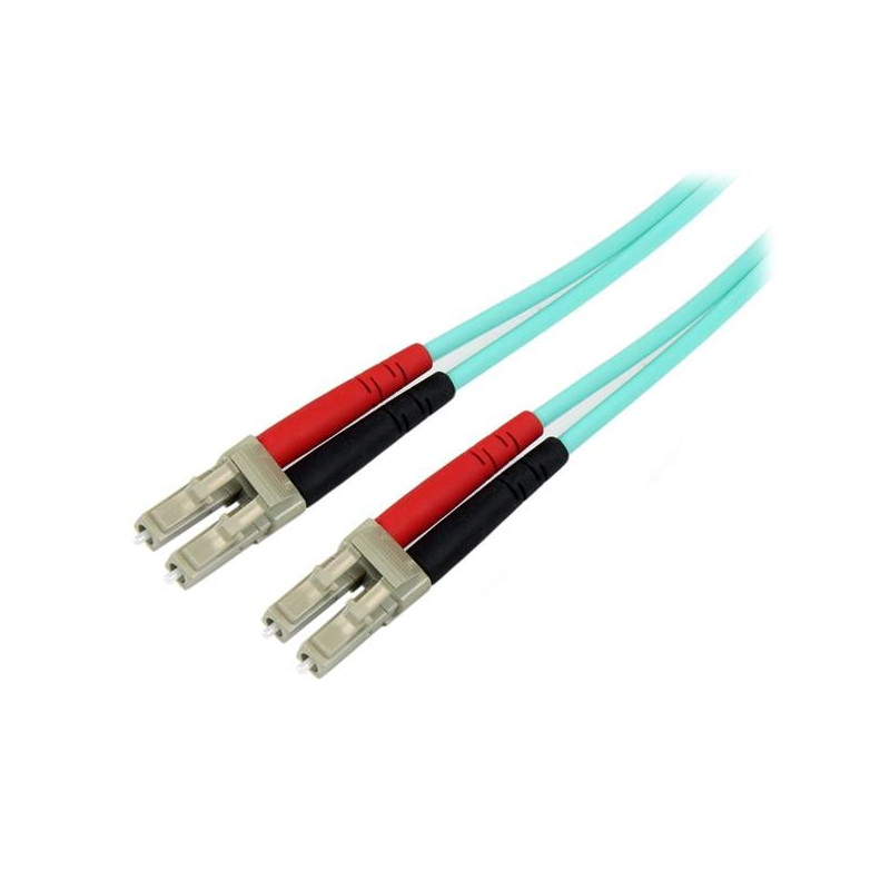 Cavo fibra ottica startech.com aqua 50/125 om3 1m [a50fblclc1]