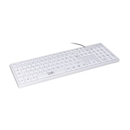 Tastiera link 105 usb bianco