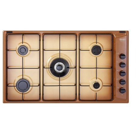 Piano cottura delonghi ytf 59 dd gas 90cm 5 fornelli