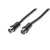 Cavo coassiale nuovavideosuono sf 9/18 1.5m nero