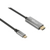 Cavo hdmi trust adattatore metallico nero