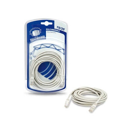 Cavo di rete nuovavideosuono 70/35 5m cat5 bianco