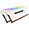 Ram dimm ddr4 32gb corsair vengeance rgb pro d4 2x16gb 3200mhz bianco