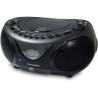 Stereo portatile xjump boombox cd radio dab+ fm bt mp3 nero [0cm58800]