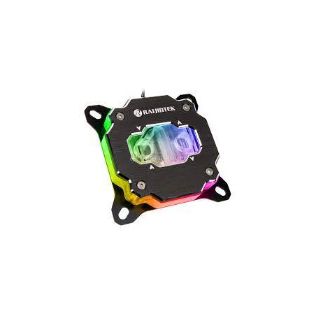 Dissipatore watercooling cpu raijintek forkis pro rbw nichel+acrilico