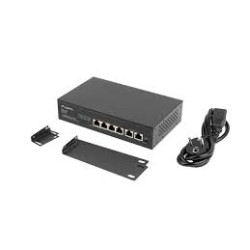 Switch lanberg poe+desktop 5-porte 1gb dsp3-1005-60 [nulagsw5p000005]