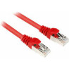 Cavo fibra ottica sharkoon rj45 cat.6a utp 1m rosso [4044951018666]