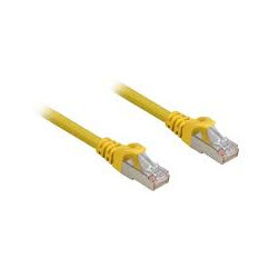 Cavo di rete sharkoon rj45 cat.6a sftp lsoh 0.50m giallo [4044951018499]