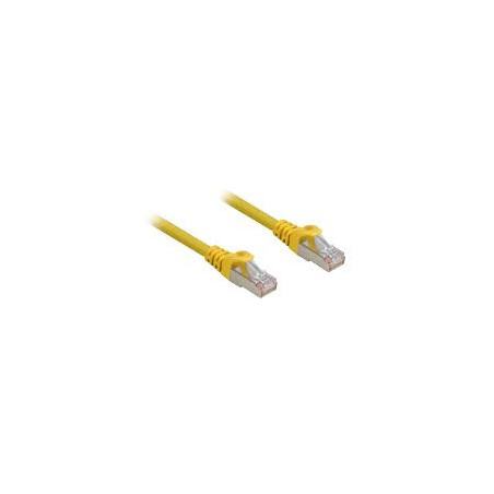 Cavo di rete sharkoon rj45 cat.6a sftp lsoh 0.50m giallo [4044951018499]