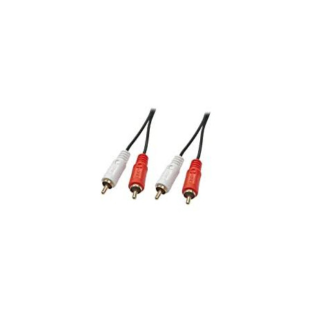 Cavo rca hama 1.2m x2 nero/rosso/bianco [7205257]