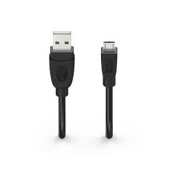 Cavo usb 2.0 hama tipo-a tipo-b maschio 1.80m grigio