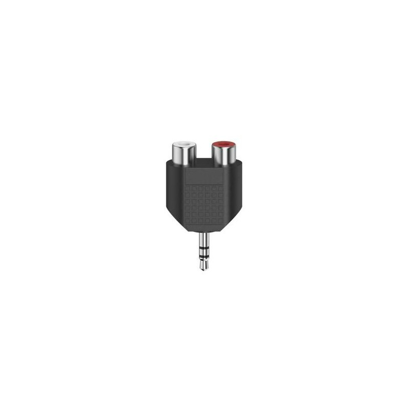 Adattatore audio hama 2 rca f a jack 3,5 m