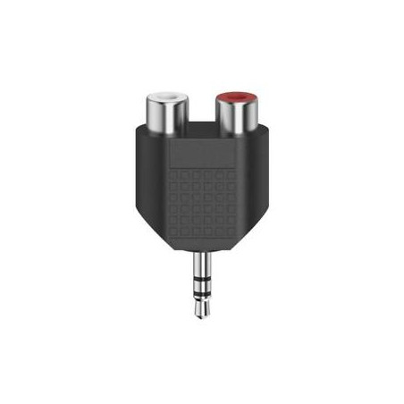 Adattatore audio hama 2 rca f a jack 3,5 m
