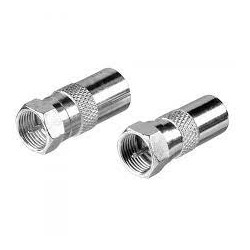 Adattatore hama satellite 2pz argento