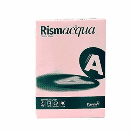 Carta in risma favini 200fogli a3 140gr rismacqua rosa [a65s213]