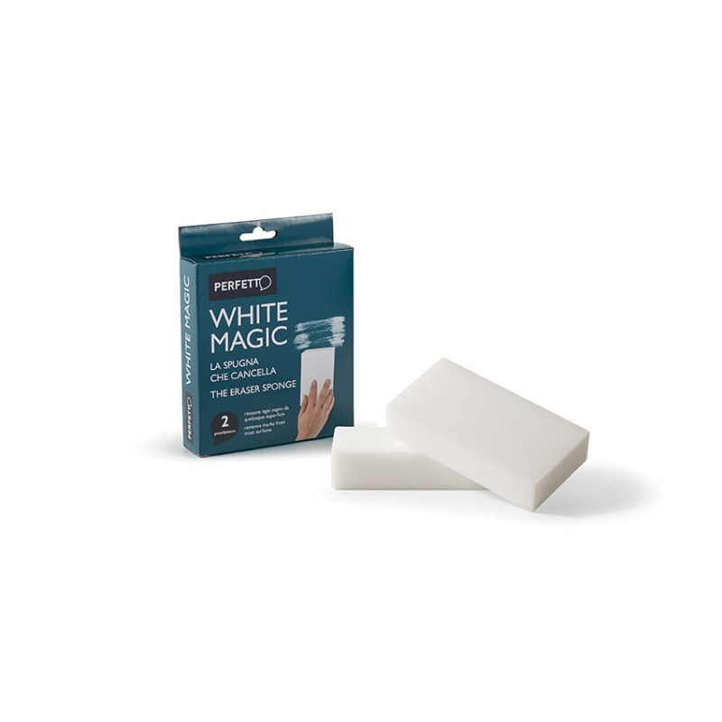 Spugna cancella-macchie perfetto white magic 2pz [0246e]