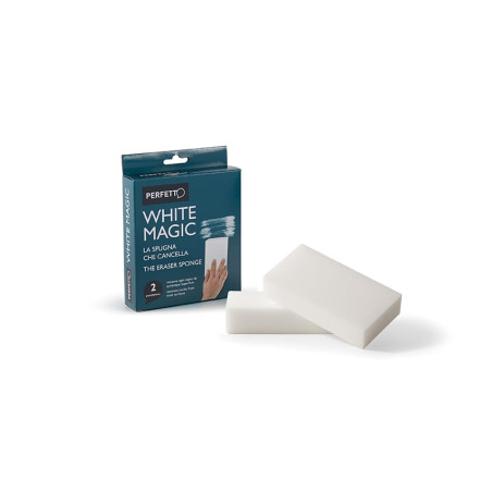 Spugna cancella-macchie perfetto white magic 2pz [0246e]
