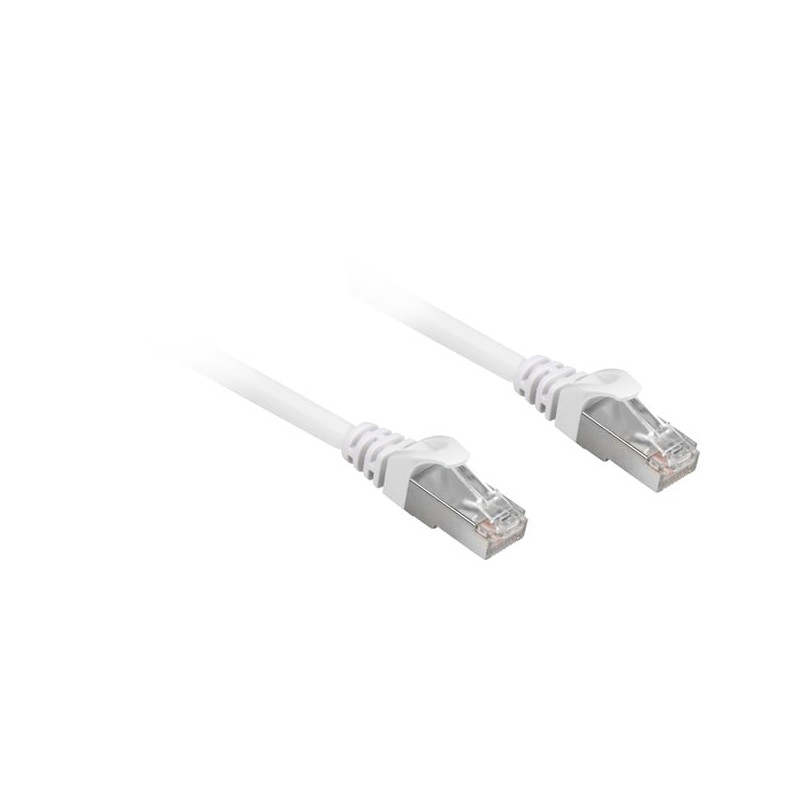 Cavo di rete sharkoon rj45 a rj45 0.25m bianco [4044951018802]