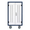 Carrello stazione di ricarica techly ventilato 30 notebook tablet