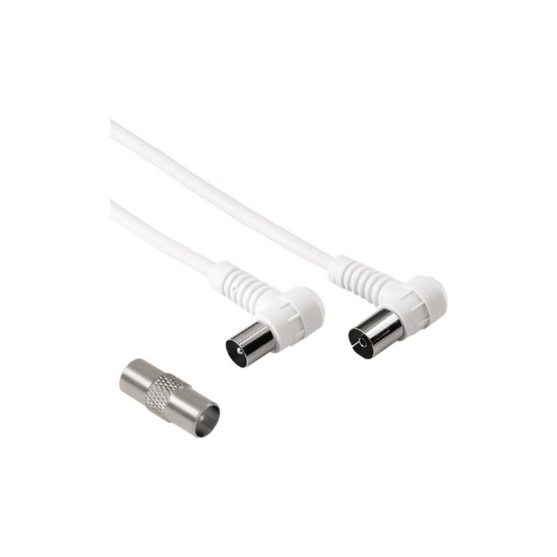 Cavo antenna hama con adattatore 75db 1m