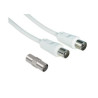 Cavo antenna hama con adattatore 75db