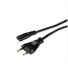 cavo alimentazione hama per radioregistratore 1.5m nero