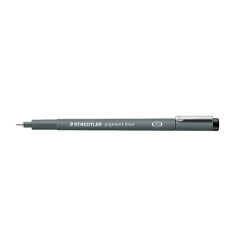 Pennarello pigment liner nero 0.05mm staedtler [3080059]