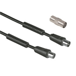 Cavo antenna hama con adattatore 85db 3m