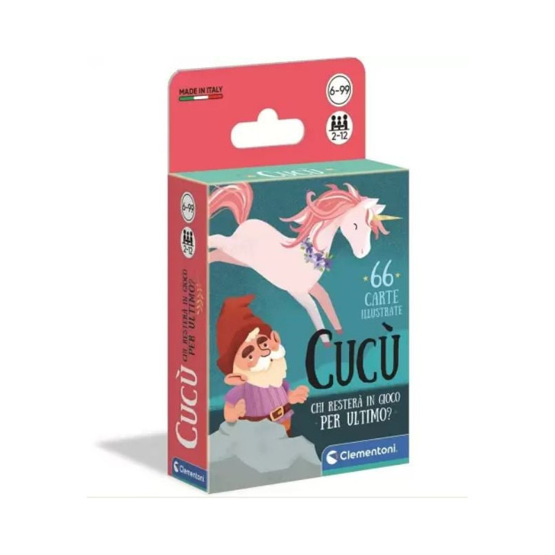 Clementoni cucu carte da gioco [16296b]