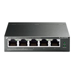 Switch tp-link 5 porte con 4 porte poe+ 10gbit/s [tl-sg105pe]