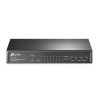 Switch tp-link 9 porte con 8 porte poe+ 1.8gbit/s [tl-sf1009p]