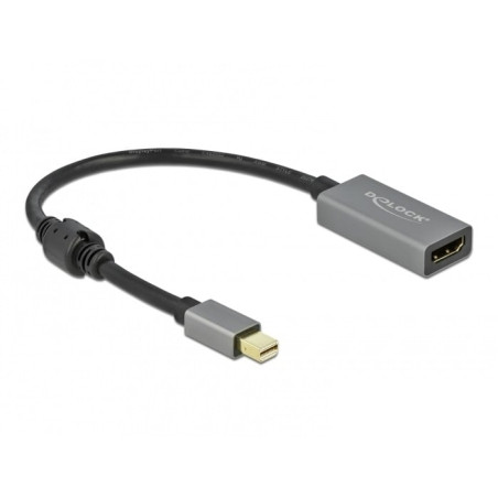 Adattatore delock mini displayport 1.4 a hdmi 4k 60 hz 0.2m [66570]