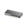 Switch zyxel 5 porte 12gbit/s 60w [gs1350-6hp-eu0101f]