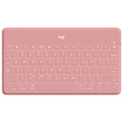 Tastiera logitech keys-to-go wireless rosa blush [920-010041]